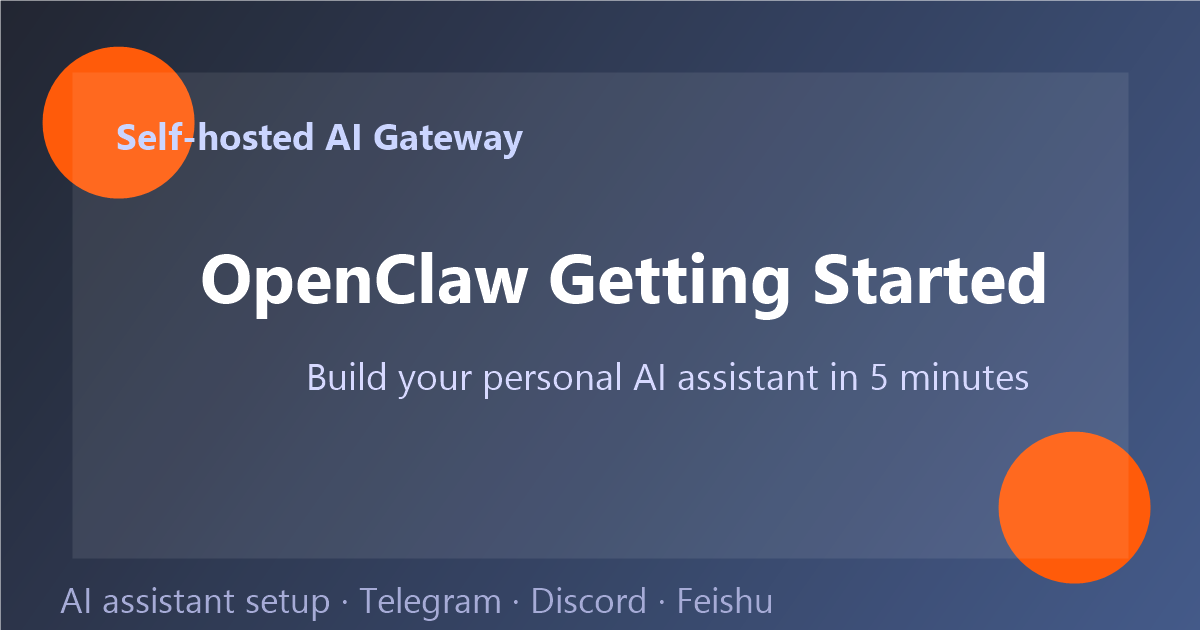 OpenClaw Getting Started Guide Cover